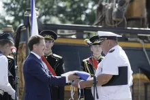 Открытие корабля-музея "Гото Предестинация" в День ВМФ_2