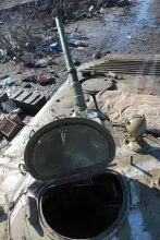 Разбитый укрепрайон ВСУ под Чернухинно_2