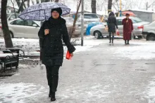 Весенний снегопад в Воронеже_5