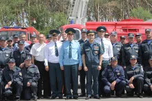 Открытие соревнований по пожарно-прикладному спорту в Нововоронеже_2