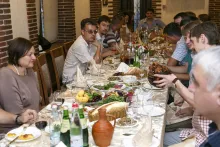 Фотоотчет с грузинского застолья в ресторане «Тифлис»_4