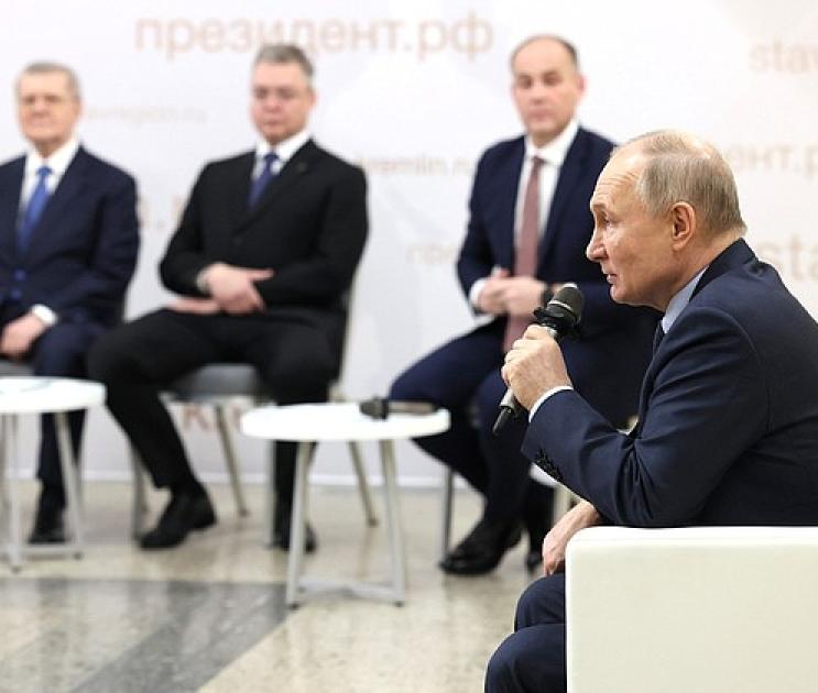 Владимир Путин согласился посетить Воронежскую область