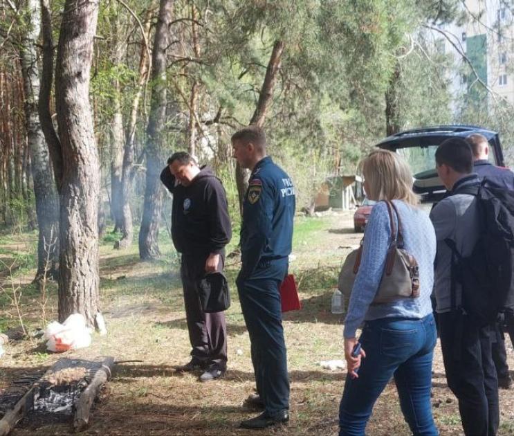 Незаконные пикники в Северном лесу остановила полиция