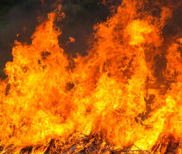 Один человек пострадал в ночном пожаре в селе под Воронежем